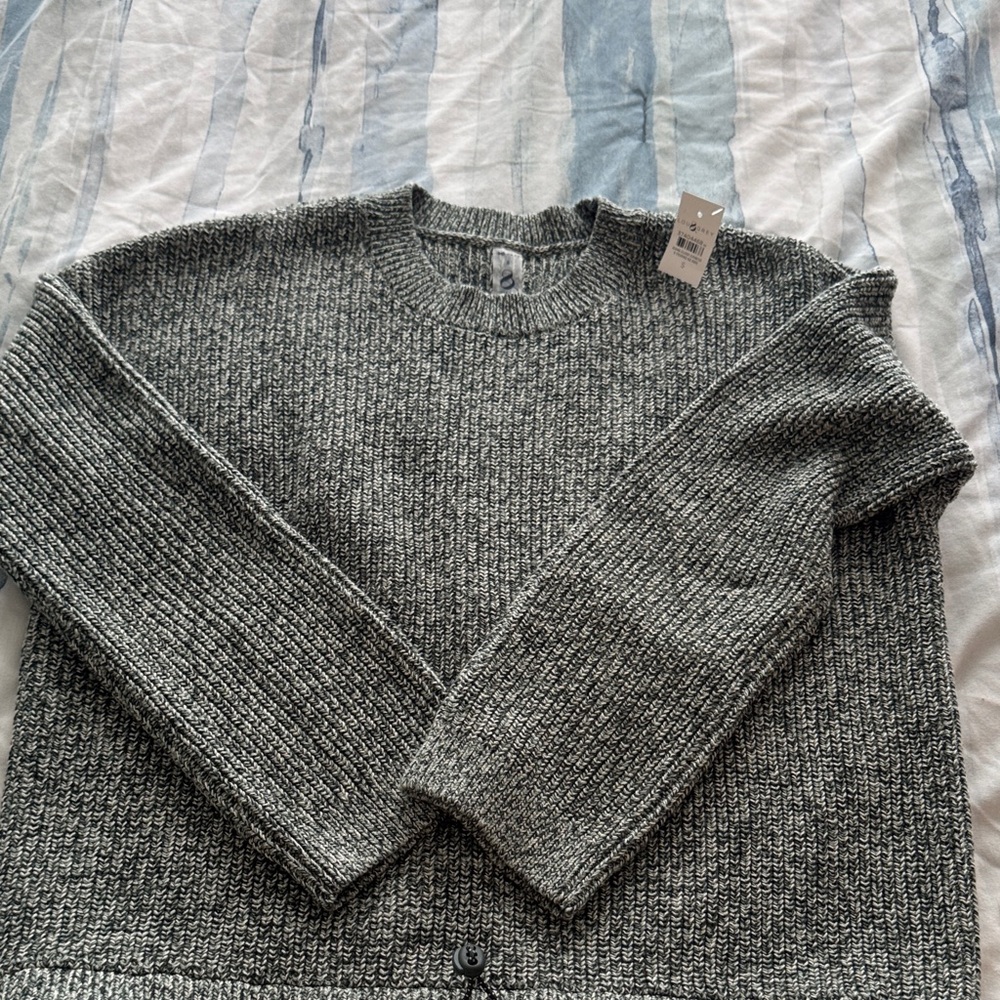 Lou & Grey women's green Crewneck Sweater